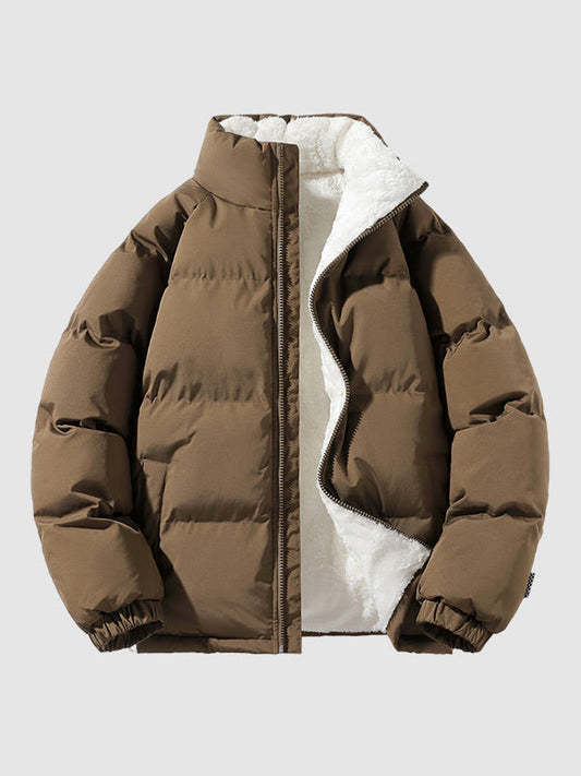 Arctic Luxe Wool-Lined Puffer Coat