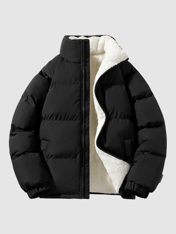 Arctic Luxe Wool-Lined Puffer Coat