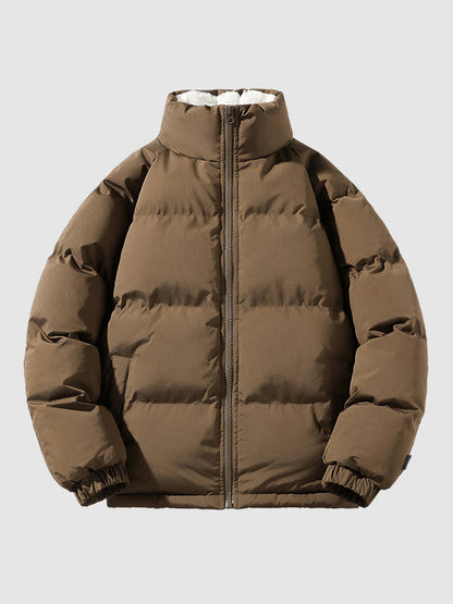 Arctic Luxe Wool-Lined Puffer Coat